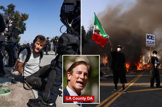 LA anti-ICE riot arrests continue to mount, including teen charged with attempted murder: DA