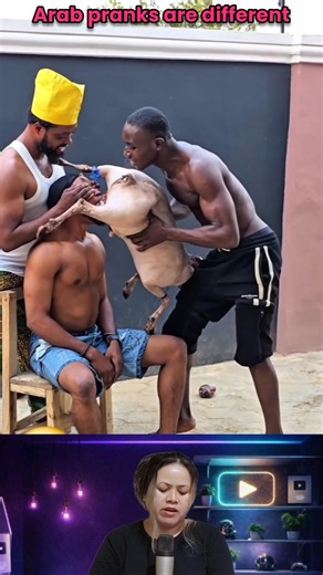 He fed his friend from a raw goat