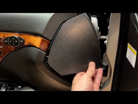 Mercedes Door Trim Replacement How To Mercedes-Benz W211 E320 E350 E500