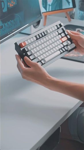 Le meilleur clavier hall effect sans-fil AZERTY: Keychron Q1 HE #clavier #wooting #setup #setupgamer