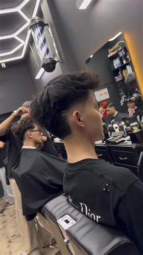 Messy Quiff with Burst Fade: Stylish Haircut Ideas