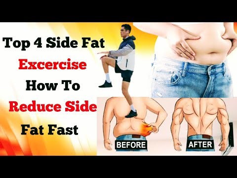 Top 4 Side Fat Excercise, How To Reduce Side Fat FAST Yogawithvishnu