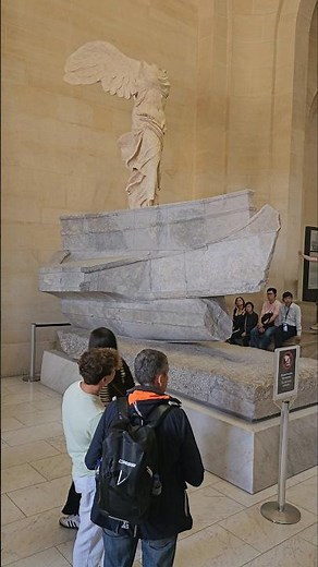 The Winged Victory of Samothrace - a masterpiece of ancient Greek sculpture!