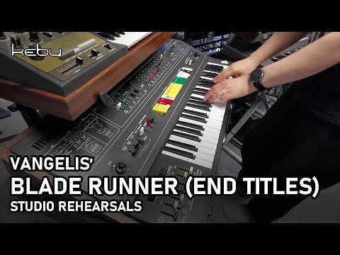 Vangelis - Blade Runner (End Titles) (Kebu rehearsals)