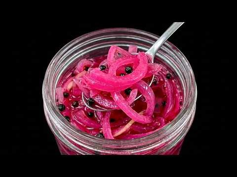 Soak Red Onions In Vinegar – A Powerful Natural Probiotic Recipe From My Grandmother
