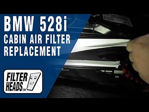 How to Replace Cabin Air Filter 2014 BMW 528i | AQ1194C