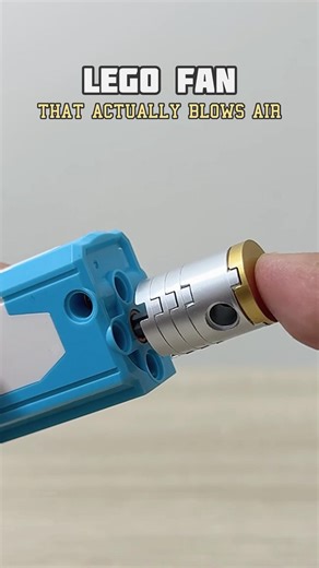 LEGO Fan That Actually Blows Air #legotechnic #creative #lego