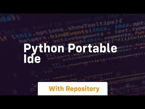python portable ide