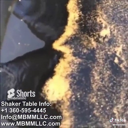 Gold Mining Shaker Table #mining #gold #goldmine #miningforgold