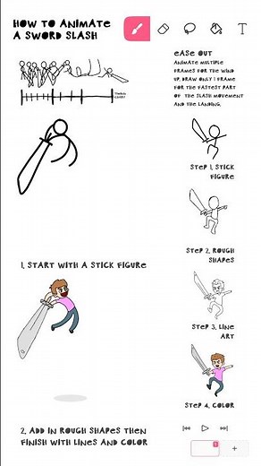 How to Animate a Fight Scene #flipaclip #tutorial #animation #flipaclipbattlestars