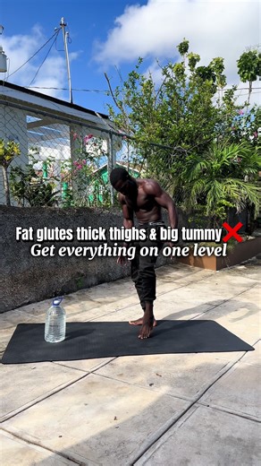 We both know it doesn’t look good to have a thick, glutes, strong thighs and a big tummy this video will help you to get that tummy flat or to even take it to the next level. Send me a DM join my class. I provide training for you live coaching sessions Monday through Friday. Meal plan provided WhatsApp group Zoom training link 24 seven check up motivation, discipline, fun, commitment, and help you to reach to your goals. ##fyp##upperbpdyworkout##bodyrecomposition##viralvideo