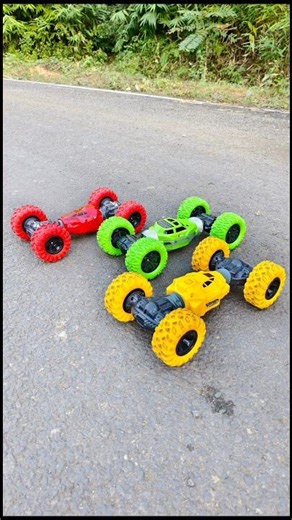 Kaisa Lage remote control red green yellow cars and testing #shortfeed #youtubeshorts #toys