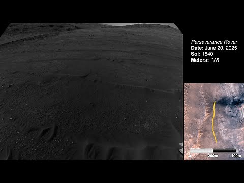 NASA Perseverance Mars Rover’s Record-Breaking Drive