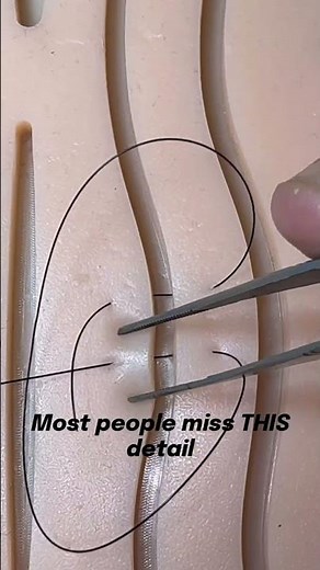 Your Horizontal Mattress Suture Is WRONG | Fix It Under 5x Magnification