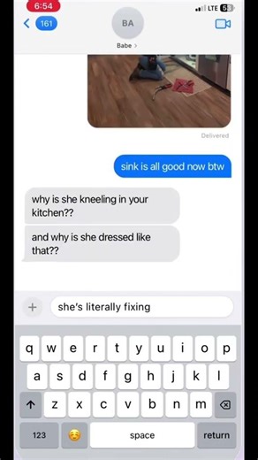 I used omg ai prank app, to make my girlfriend jealous 🥳 #ai #prank #funny