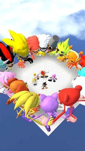 WHO'S FASTER??ROBLOX SONIC VS SHIN SONIC TAPES VS SMILEY EVOLUTION IN GARRY'S MOD #sonic