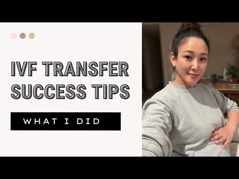 I forgot to tell you… I also did THIS for the embryo transfer that worked | My successful IVF FET