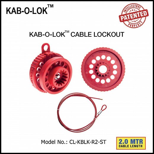 KAB-O-LOK™ CABLE LOCKOUT SET - LOTO SAFETY PRODUCTS