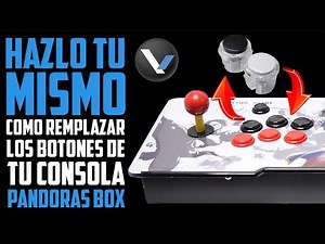 ✅Es fácil y rápido, te enseñamos a reemplazar los botones de consola Pandora👾🕹️