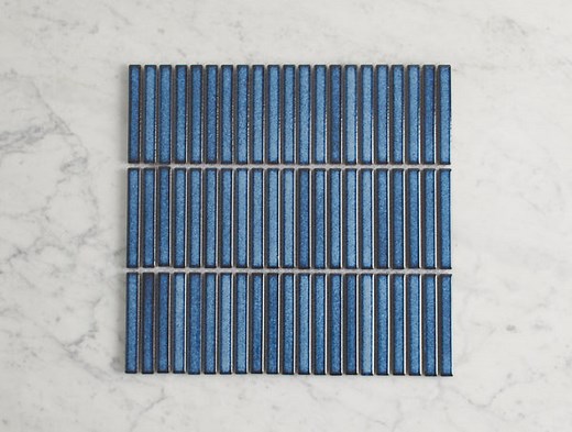 Coogee Antique Blue Kit Kat Mosaic Tile | TileCloud