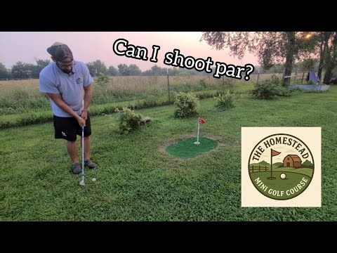 Second Attempt at Par on the Homestead Course ⛳ Came Down to the Final Hole!