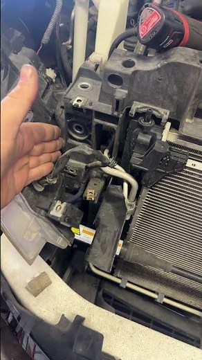 2011 Nissan Murano radiator quick removal