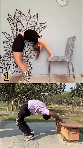 How to Fall Into a Backbend Safely Beginner Tutorial #shorts
