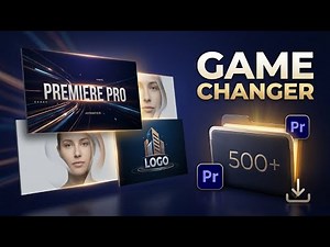 FREE 500 Presets for TEXT & IMAGE animation. Premiere Pro Tutorial.