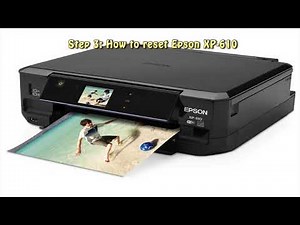 Reset Epson XP 610 Waste Ink Pad Counter