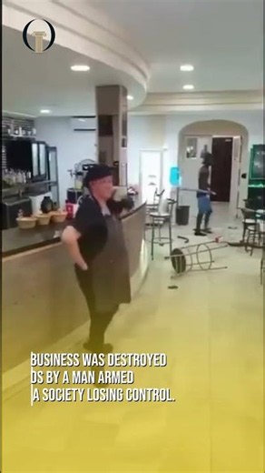Illegal Immigrant Smashes Up Bar in Spain With a Stick