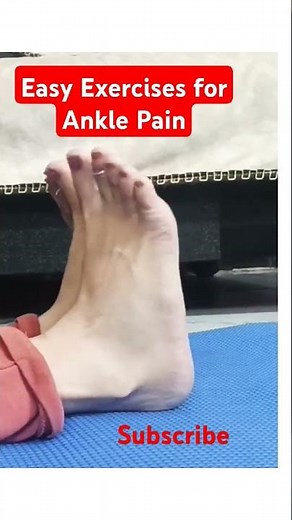 Easy Exercises to reduce Ankle Pain