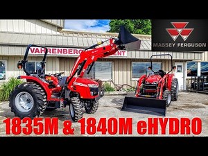 Massey Ferguson 1835M & 1840M eHydro Premium Compact Tractor
