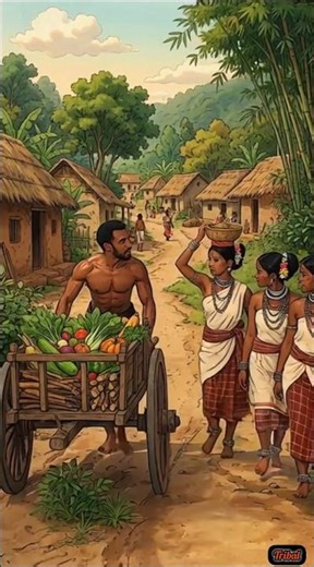 👉Peaceful Tribal Village Morning 🌄 | Real Adivasi Life🌸