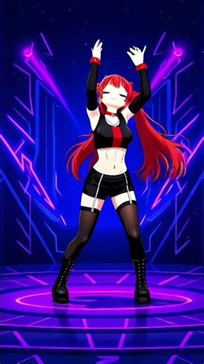 아스카의 KDA 댄스 퍼포먼스 💃🔥✨ #trend #dance #AInimeGirls #Shorts #viral #아스카 #에반게리온 #KDA #BLACKPINK #Asuka