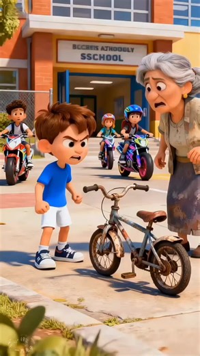 Grandma’s Love 💔🚲 | Don’t Compare, Be Grateful | Kids Moral Story Cartoon | Family Values for Kids #KidsMoralStory #FamilyValuesForKids #GrandparentsLove #EmotionalKidsCartoon #lifelessonsforkids