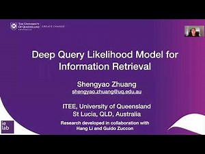 Deep Query Likelihood Model for Information Retrieval (ECIR2021)