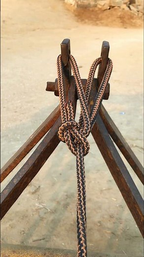 Super Strong Double Anchor Knot Tutorial👍