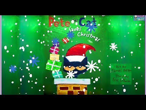 Pete The Cat Saves Christmas (Animated Read Aloud)