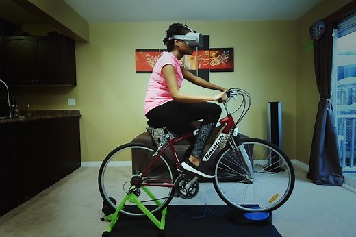 154K views · 243 reactions | The small team of engineers and designers behind Blync want you to ride your bike in beautiful terrains from the comfort of your home—all you’ll need is a VR device or computer screen: kck.st/blync | Kickstarter | Facebook