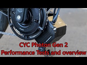 CYC Photon Gen 2 Performance tests and overview. Hill Climb and Top Speed @ 52v and 72v