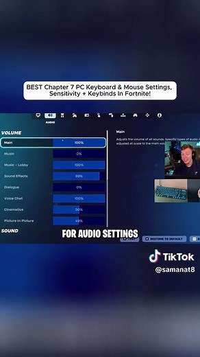 Chapter 7 Fortnite: Keyboard & Mouse Settings Guide