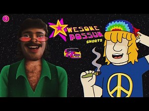 Awesome Possum Shorts - “Time Travel”