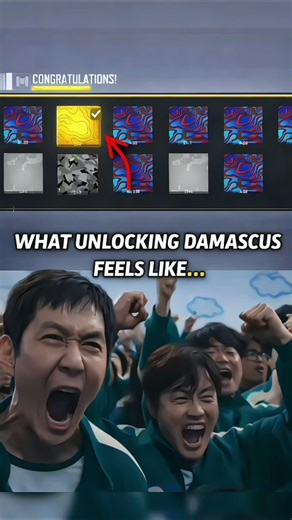 WHAT UNLOCKING DAMASCUS FEELS LIKE...