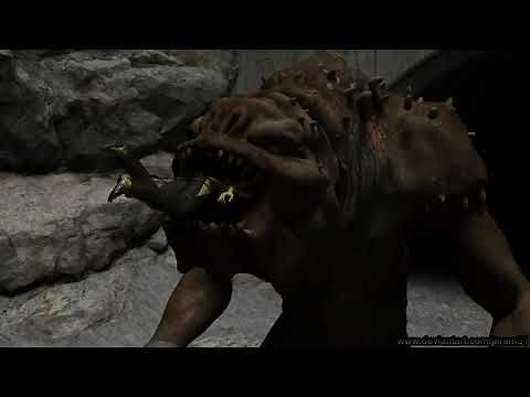 Oola gets eaten by Rancor