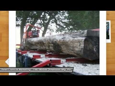 1983 Mobile Dimension Mfg. Portable Sawmill 128 JW9667GB198