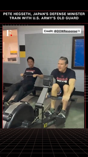 Firstpost on Instagram: "#FirstpostNews: Secretary of War Pete Hegseth joined Japanese Defense Minister Shinjirō Koizumi for morning physical training with soldiers of the US Army’s 3rd Infantry Regiment, The Old Guard, at Joint Base Myer-Henderson Hall. Japan is working with the U.S. to upgrade the two countries’ command and control framework and further enhance bilateral coordination, in particular by expanding the U.S.-Japan joint presence in Japan’s southwestern region."