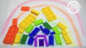 MAKE A LEGO RAINBOW https://www.youtube.com/subscription_center?add_user=kidsactivitiesblog | Quirky Momma