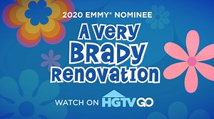 It’s a very Brady Emmy nomination! See why A Very Brady Renovation is a 2020 Emmy® nominated series. Watch the entire series right now on the HGTV Go App>> https://watch.hgtv.com/tv-shows/a-very-brady-renovation | HGTV