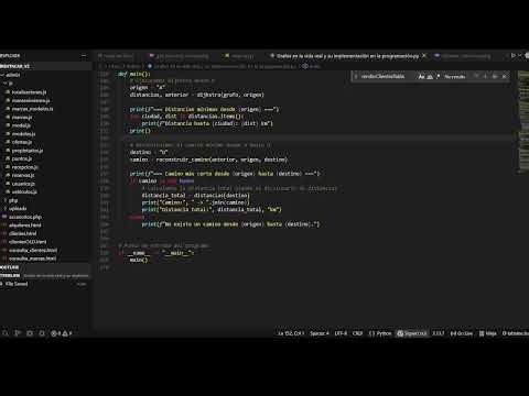 Grafos en la vida real y su implementación en la programación