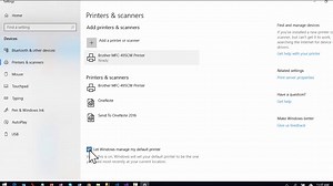 Add a New Printer in Windows 10